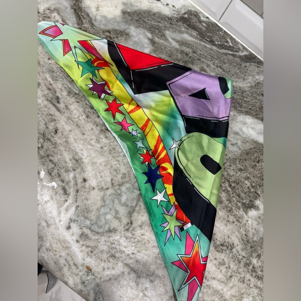 Parade silk scarf - Picture 6 of 6